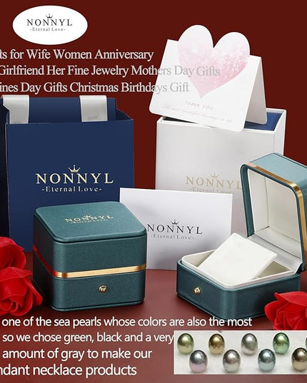 Birthday Gifts for Women Wife Pearl Necklace-Valentinees Gift for Her Grandma Mom on Christmas Day Mothers Day Wedding Gifts Anniversary