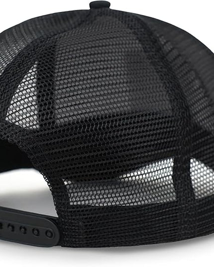 Animal Trucker Hats Leather Pattern Adjustable Snapback Mesh Animal Baseball Cap for Men