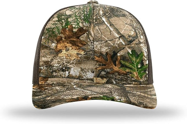Richardson 112 Trucker Hat - Premium Adjustable Snapback Hat - Structured Six Panel Richardson Blank Caps