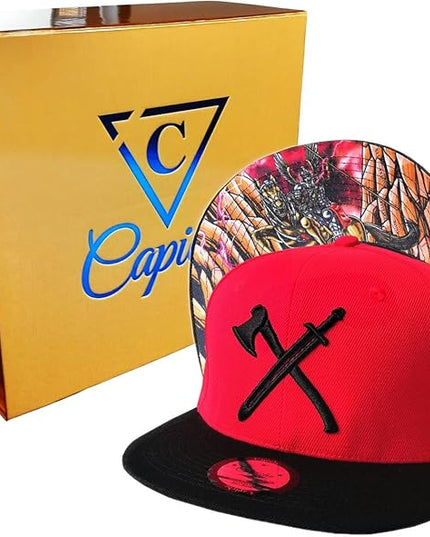 Capiche [99+ Variations] Special Series Snapback Cap - One Size Unisex Men