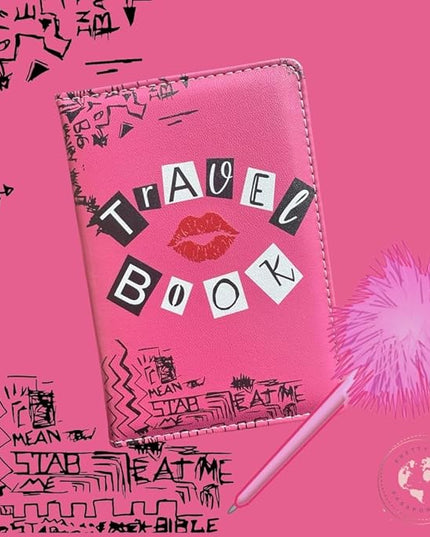 Burn Book Passport Cover Holder Travel Book