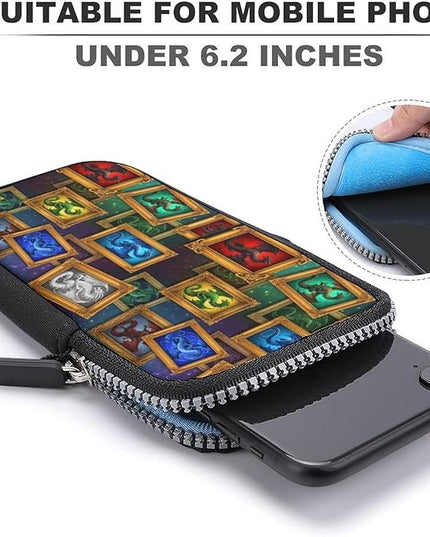 Small Crossbody Bags for Men, Cool Lightweight Sling Phone Pouch, Slim Cell Phone Purses