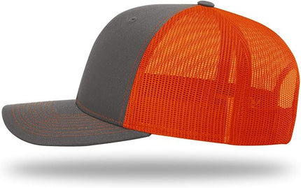 Richardson 112 Classic Six-Panel Adjustable Snapback Trucker Cap | Bulk Packs Available