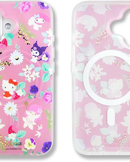 Sonix x Sanrio Case for iPhone 16 | Compatible with MagSafe | 10ft Drop Tested | Hello Kitty and Friends Floral