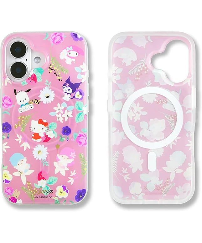 Sonix x Sanrio Case for iPhone 16 | Compatible with MagSafe | 10ft Drop Tested | Hello Kitty and Friends Floral