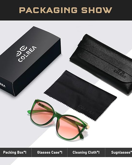 Trendy Cat Eye Sunglasses for Women Fashion Cateye UV400 Protection Glasses CL22017