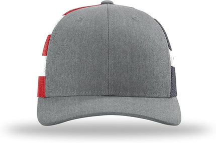 Richardson 112 Trucker Hat - Premium Adjustable Snapback Hat - Structured Six Panel Richardson Blank Caps