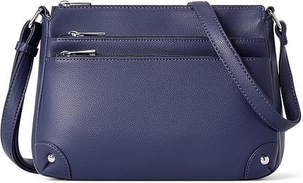WESTBRONCO Crossbody Bags for Women, Medium Size Shoulder Handbags, Satchel Purse with Multi Zipper Pocket