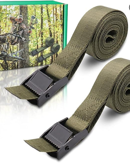 Boaton Tree Stand Stabilizer Straps, Tree Stand Accessories, Hunting Utility Strap For Holding Climbing Tree Stand And Backpack, Hanging Trail Cameras and Holding Gear