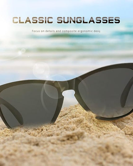 DANAMY Sunglasses Womens Polarized Sunglasses for Women Trendy Designer Mirrored UV400 Protection Sun Glasses