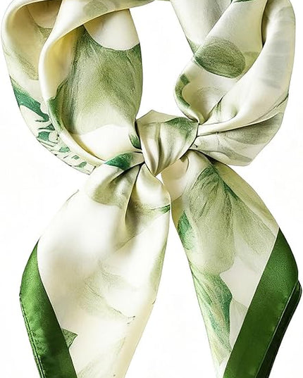 Satin Bandanas Head Scarf For Women Hair Scarves Accessories Lightweight Fashion Wrap Neck Silk Sleeping Headscarf