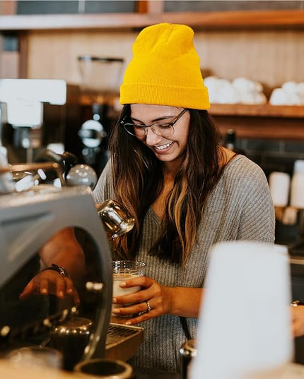 ZOORON 1&2 Pack Beanie for Men Women Slouchy Beanie Hats Winter Knit Caps Soft Ski Hat Unisex