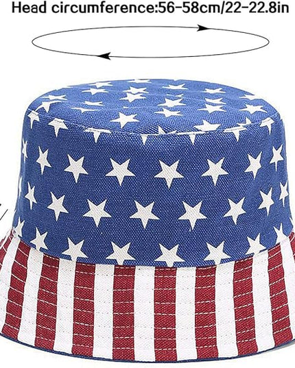 XYIYI Cute Bucket Hat Beach Fisherman Hats for Women, Reversible Double-Side-Wear