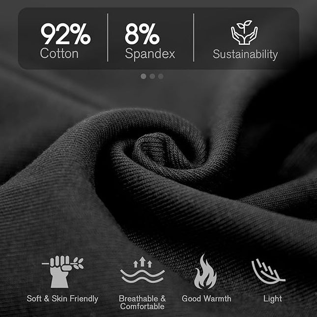 Slouchy Beanie for Women Men Soft Cotton Chemo Hats Double-Layer Warm Beanie Cap for Daily Wear & Transitional Seasons