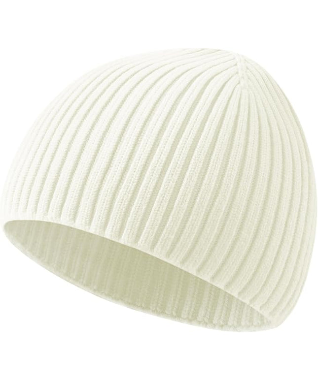 choshion Wool Knit Fisherman Beanie Hat for Men Women,Cuffless Warm Short Cuff Beanies Toboggan Ski Hats Winter Skull Cap