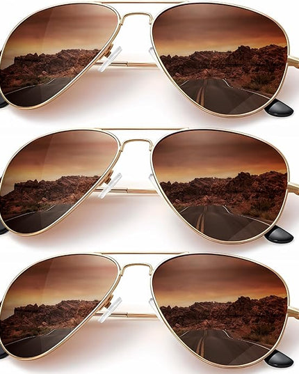 KALIYADI Classic Aviator Sunglasses for Men Women Driving Sun glasses Polarized Lens UV Blocking