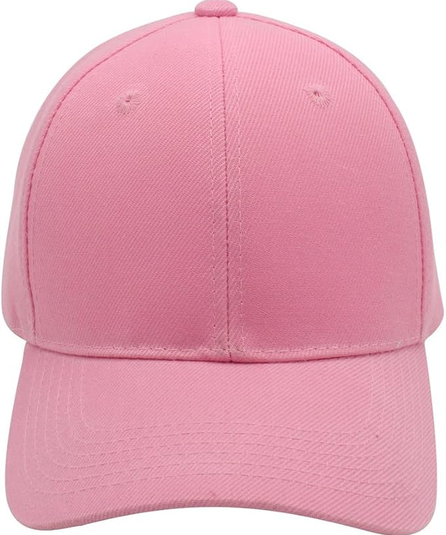 Top Level Baseball Cap Men Women - Classic Adjustable Plain Hat