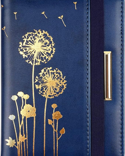 Passport Holder Cover Travel RFID Blocking Passport Cover Rose Gold Cute Flowers Passport Wallet with Elastic Band for Women