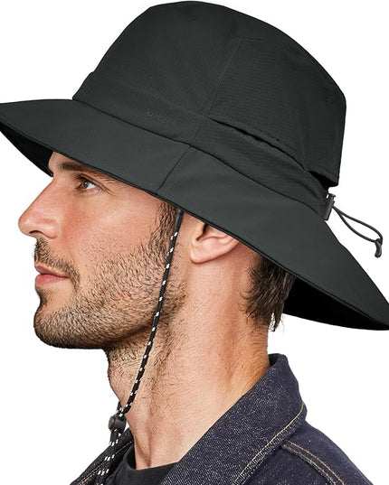 Sukeen Bucket Hat, Waterproof, Skin-Friendly, Shields Neck, Quick-Dry, Breathable, Hat for Fishing, Travel hat