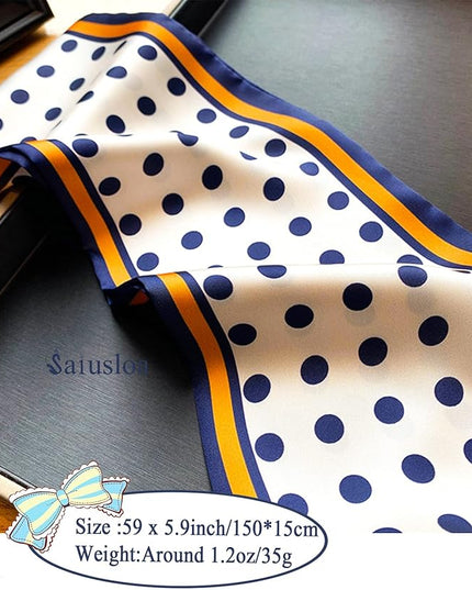 Purse Scarf For Handbags Head Scarves For Women's Hair Bags Scarfs Long Skinny Scarves Fashion Silky