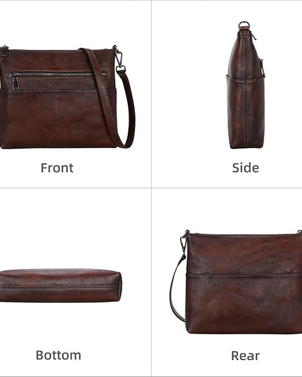 Iswee Crossbody Bag for Women Leather Purses Fashion Designer Handbags