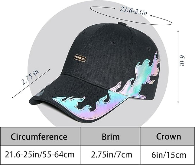 Trendy Unisex Graffiti Baseball Cap, Adjustable Cotton Baseball Cap for Men & Women, Athletic Streetwear Hat