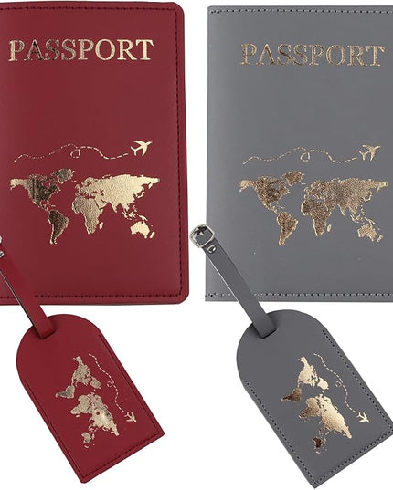passport holder mrs and mr, Passport Wallets Travel Holder Set,Honeymoon gift, Wedding Bridal Shower Wallets,Honeymoon Gift,Slim Passport Case Covers and Organizer Slots Couple Travel Luggage