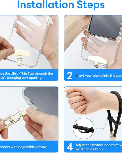 Universal Cell Phone Lanyard Wrist Strap,Phone Bracelet Strap,Phone Charms Strap