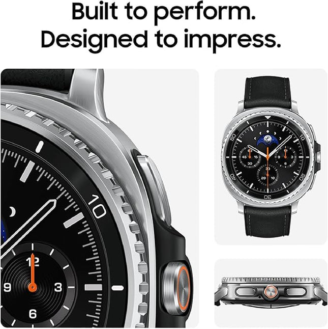 Samsung Galaxy Watch 8 Classic (2025) 46mm LTE Smartwatch, Cushion Design, Rotating Bezel, Quick Button, Sleep Coaching, Running Coach, Energy Score, Black [US Version, 2 Yr Warranty]