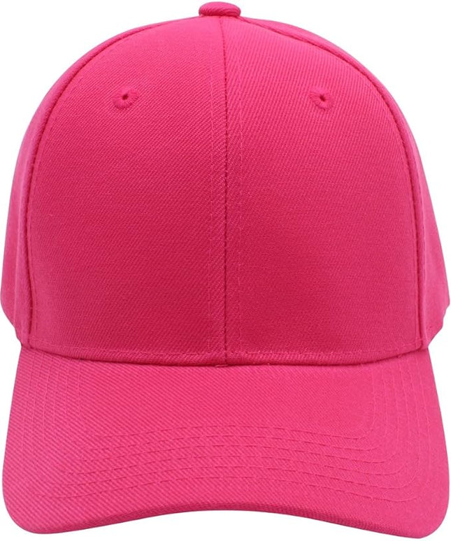 Top Level Baseball Cap Men Women - Classic Adjustable Plain Hat