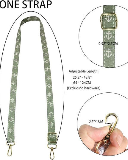 Adjustable 1" Width Phone Crossbody Lanyard and Wristlet Strap - Gift For The Lover In Your Life