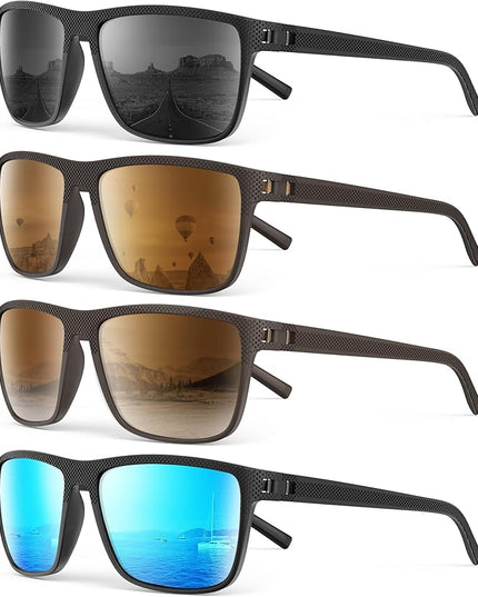 Sunglasses-Men Polarized Mens Sunglasses: Classic Women Sun Glasses UV Protection for Fishing Driving Golf
