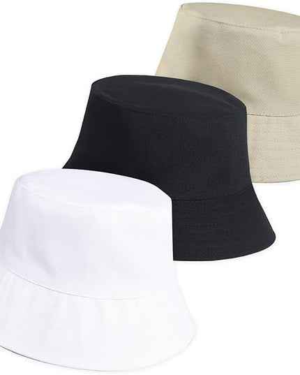 DASSNANE Sublimated Bucket Hats Bulk Solid Color DIY Blank Hat Bucket Hats for Men, Women and Adults