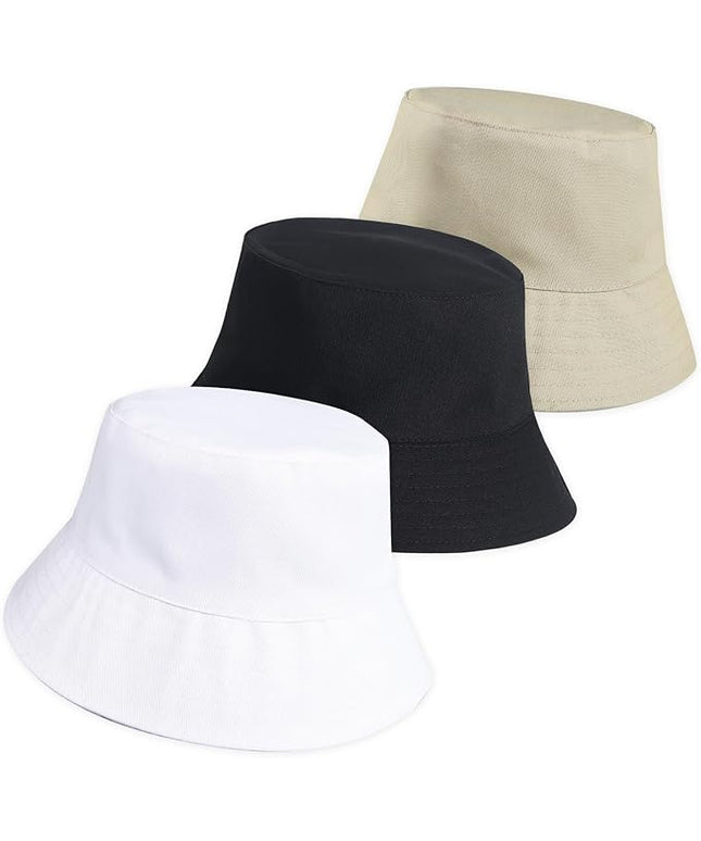 DASSNANE Sublimated Bucket Hats Bulk Solid Color DIY Blank Hat Bucket Hats for Men, Women and Adults