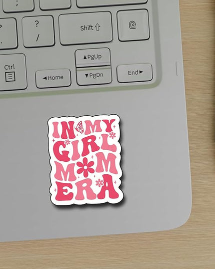 (3Pcs) in My Girl Mom Era Sticker, Decal Gifts for Mom Mama Grandma Nana Funny Decorate Books Laptop Phone Water Bottles Kindles Stickers Tumbler Sticker Waterproof Vinyl Decorate Sticker 3" Inch