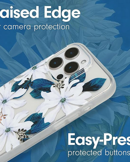 Sonix Case for iPhone 16 Pro Max | Compatible with MagSafe | 10ft Drop Tested | Delilah Flower
