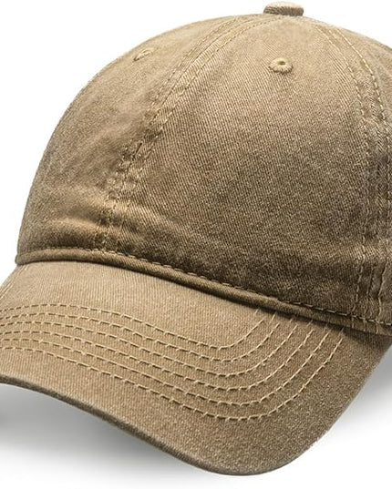 CHOK.LIDS Everyday Premium Dad Hat Unisex Cotton Baseball Cap for Men and Women Adjustable Lightweight Polo Style Curved Brim