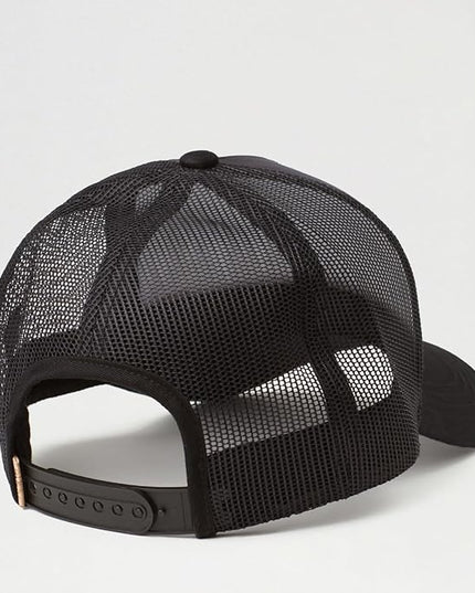 tentree Juniper Graphic Baseball Snapback Cap – Organic Cotton, Adjustable Fit, 2-Way Stretch Fabric, Eco-Friendly & Sustainable, Breathable & Absorbent, Unisex, Meteorite Black/White – One Size