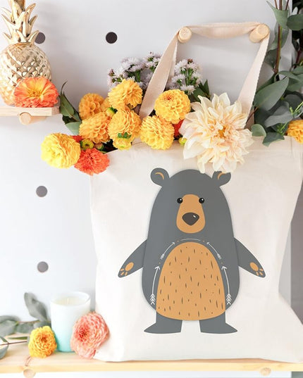 The Cotton & Canvas Co. Animal Tote and Handbag for Kids, Teens and Adults