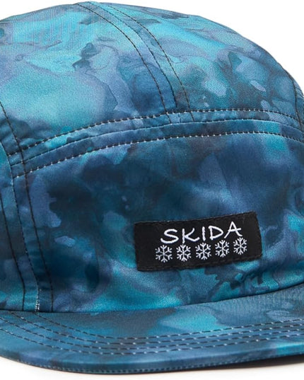 Skida 5 Panel Cap Outdoor UPF Sun Protection Wide Brim Camp Hat Running, Hiking, Golf, Pickleball, Beach Outings