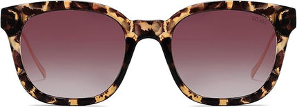 SOJOS Classic Square Polarized Sunglasses Womens Mens Retro Trendy UV400 Sunnies SJ2050