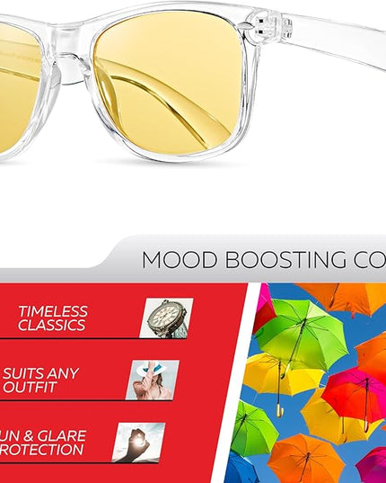 Retro Rewind Polarized Sunglasses for Men and Women - UV Protection Classic Sun Glasses