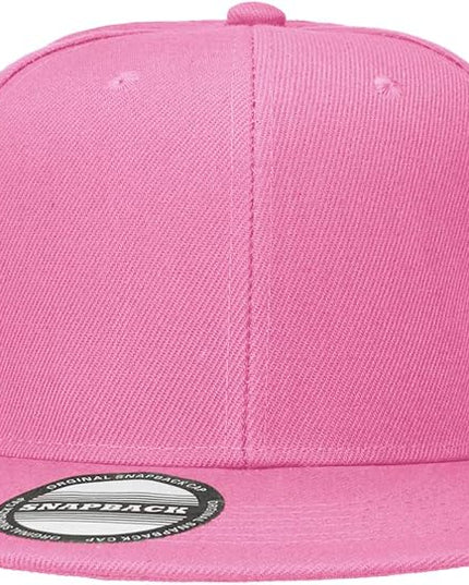 Classic Snapback Hat Cap Hip Hop Style Flat Bill Blank Solid Color Adjustable Size