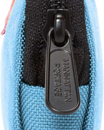 Manhattan Portage Coin Purse With Zipper Closure Pouch Eclectic Colors Credit Card ID Card Jewelry Keys Water Resistant Gift 1000D CORDURA® Everyday Carry
