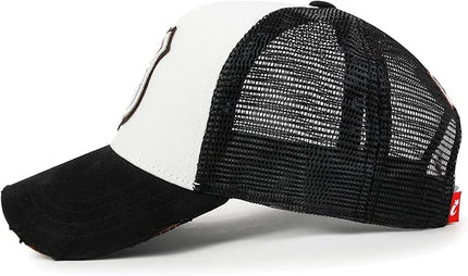 ililily Premium Road Trip Vintage Distressed Snapback Trucker Hat Baseball Cap