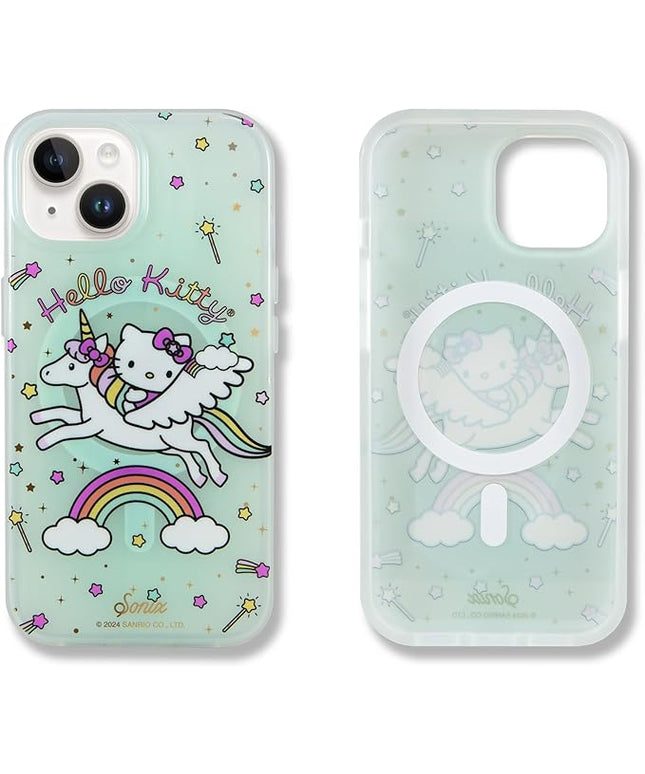 Sonix x Sanrio Phone Case for iPhone 15, 14, 13 | Compatible with MagSafe |10ft Drop Tested | Hello Kitty Unicorn