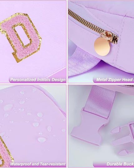 Uygafly Birthday Gifts for 4 5 6 7 8 9 10 11 12 13 Year Old Girls,Graduation Gifts for Teens Kids Daughter Sister Her,Fanny Pack Crossbody Bag Belt Bag Cute Trendy Stuff | Lavender,D