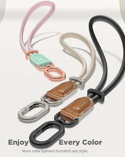 SURPHY Phone Wrist Strap, Keychain Wristlet, Phone Strap Charm with Tether Tab, Cellphone Lanyard Wrist, Key Chain for Women