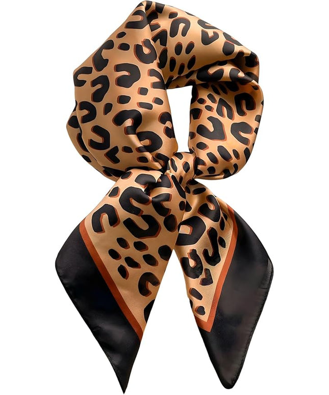Dailyacc Hair Bandanas Scarf For Women Lightweight Fashion Neck Silk Satin Head Scarves For Sleeping Handbags Scarf