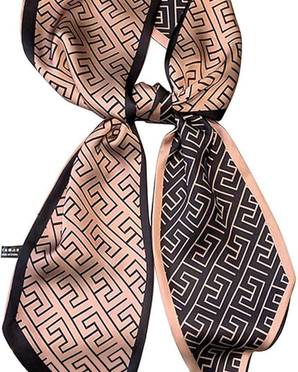 Dailyacc Hair Scarf for Women Fashion Silky Satin Headscarf Wrap Breathable Lightweight Neck Scarves For Handbag